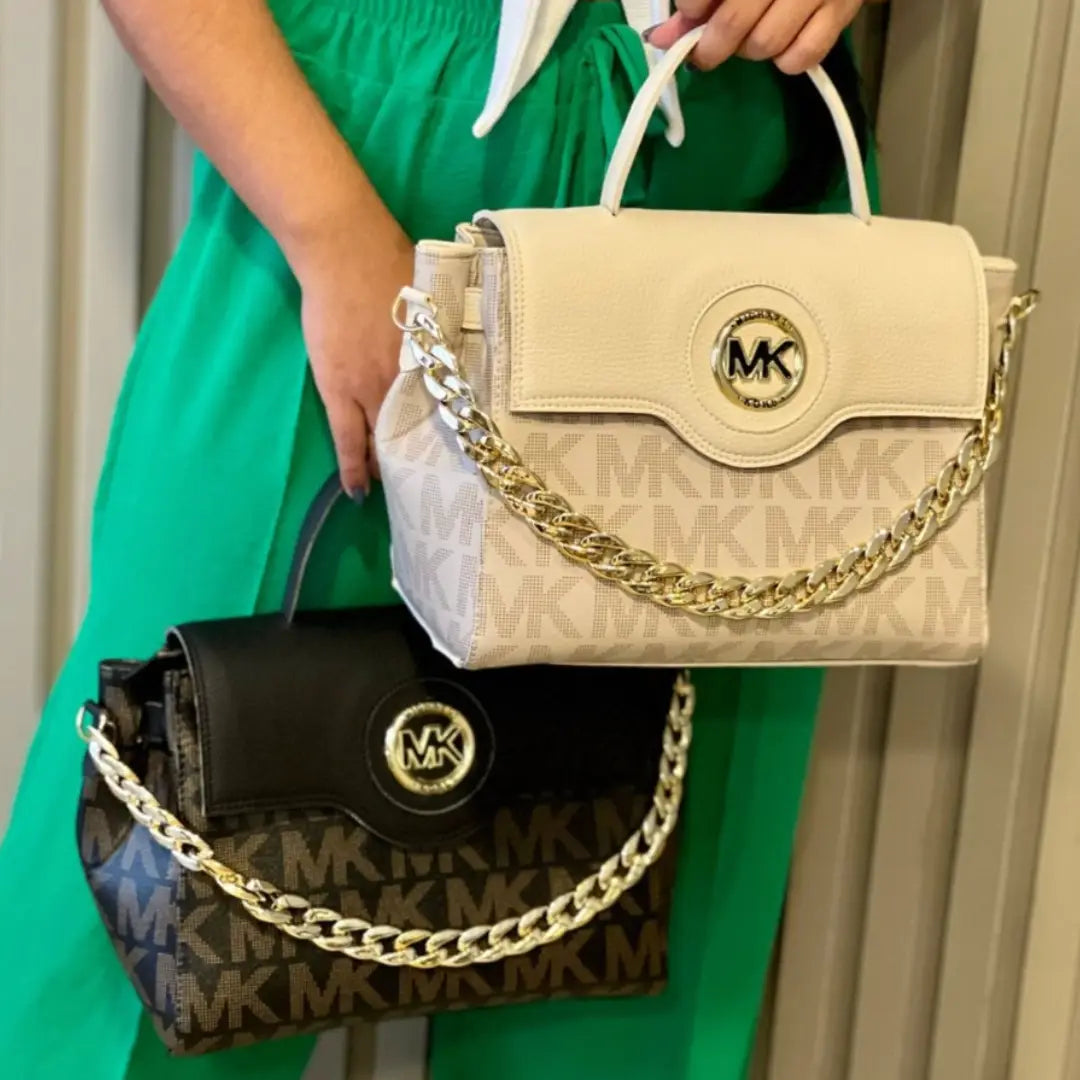 Bolsa Michael Kors de Mão Estruturada