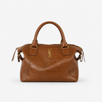 Bolsa Yves Saint Laurent de Couro Croco