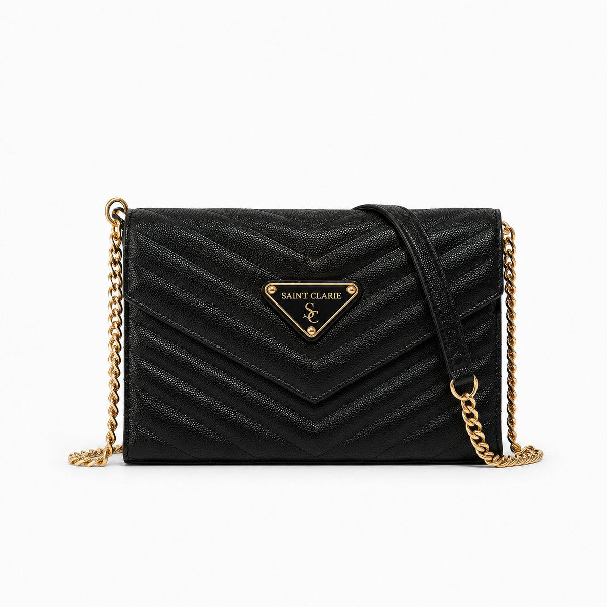 Bolsa Madalenne Tiracolo Média Couro