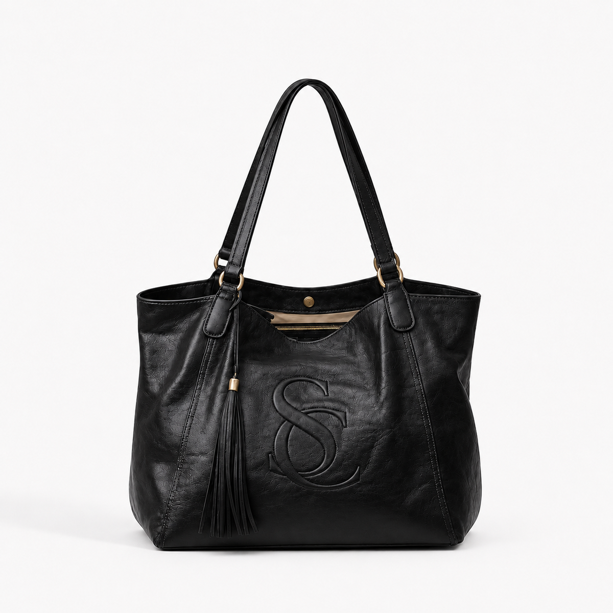 Bolsa Aurora Grande em Couro Premium