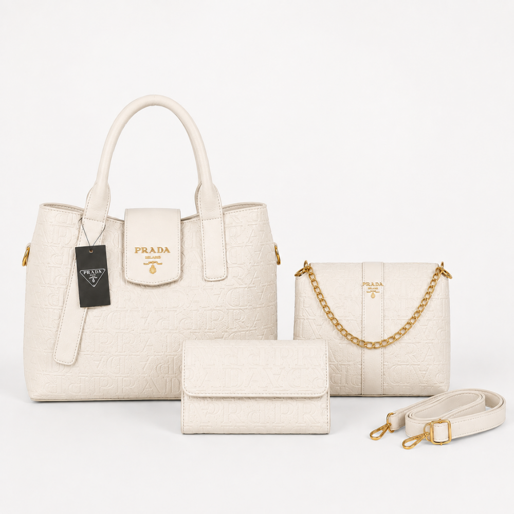 Bolsa Prada Milano Royale Kit 3 em 1