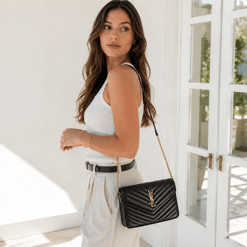 Bolsa Yves Saint Laurent Aura Mini