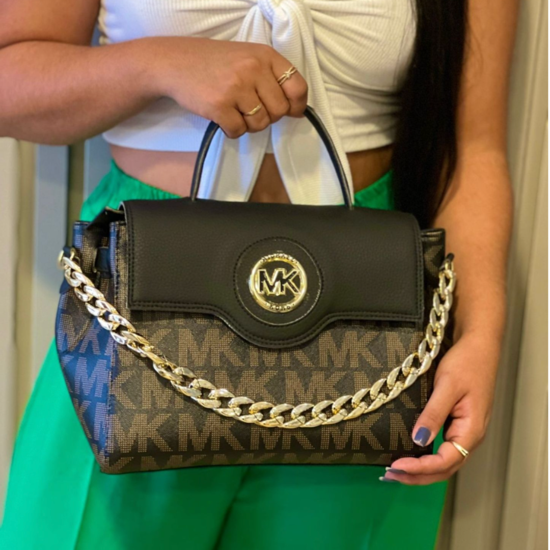 Bolsa Michael Kors de Mão Estruturada